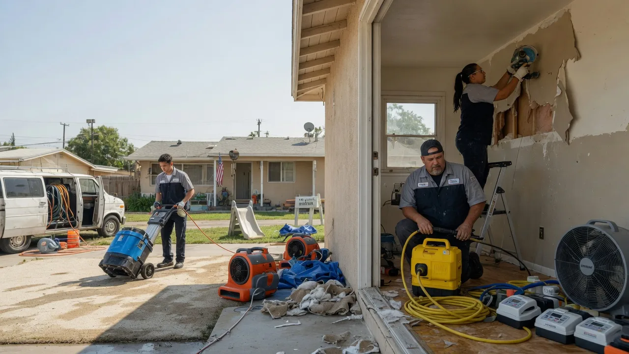 Water Damage Restoration in Termo, CA near me